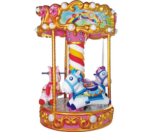Carousel 3 Little Horses - Click Image to Close